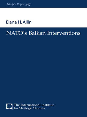 cover image of NATO's Balkan Interventions